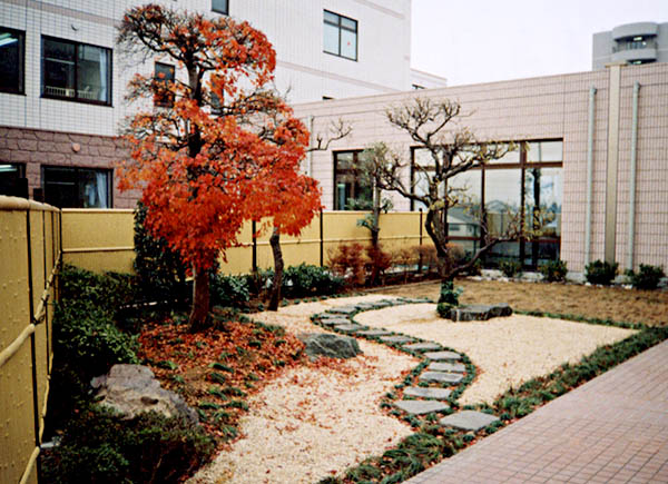 日本庭園改修工事